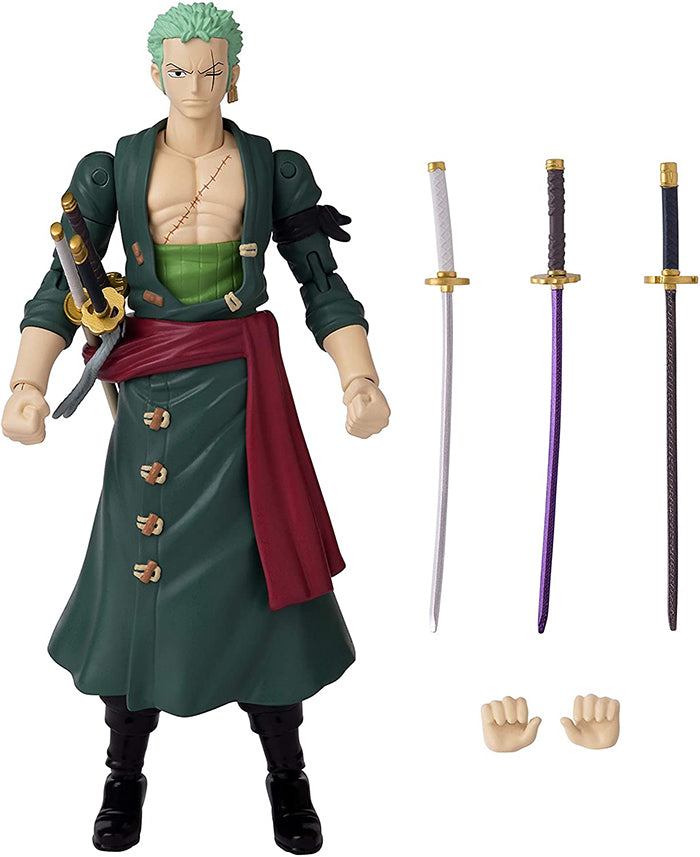 One Piece 6 Inch Action Figure Anime Heroes - Roronoa Zoro