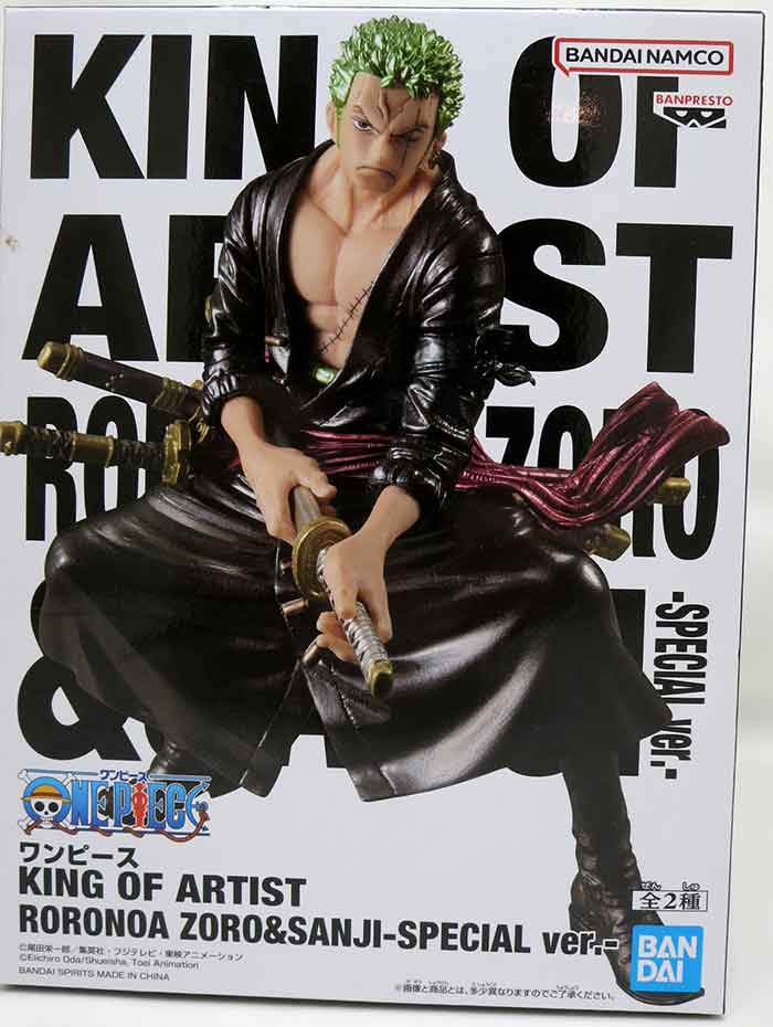 One Piece 6 Inch Static Figure King of Artist - Roronoa Zoro Special Version A