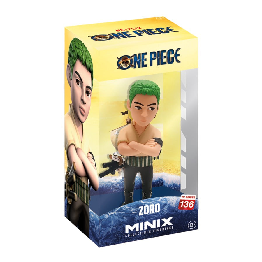 One Piece Netflix 3.75 Inch Static Figure Minix - Zoro #136