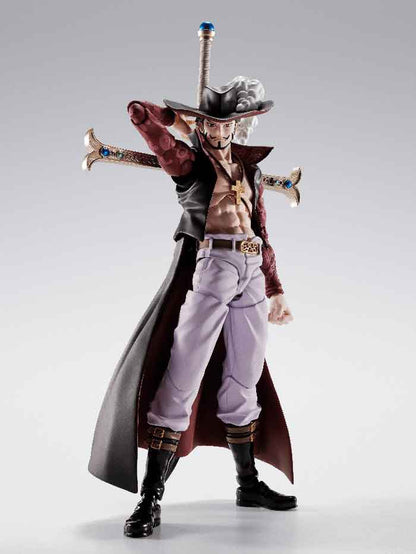 One Piece 6 Inch Action Figure S.H. Figuarts Exclusive - Dracule Mihawk Hawkeye