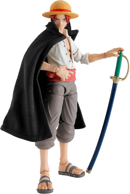 One Piece 6 Inch Action Figure S.H. Figuarts - Shanks & Monkey D. Luffy Childhood