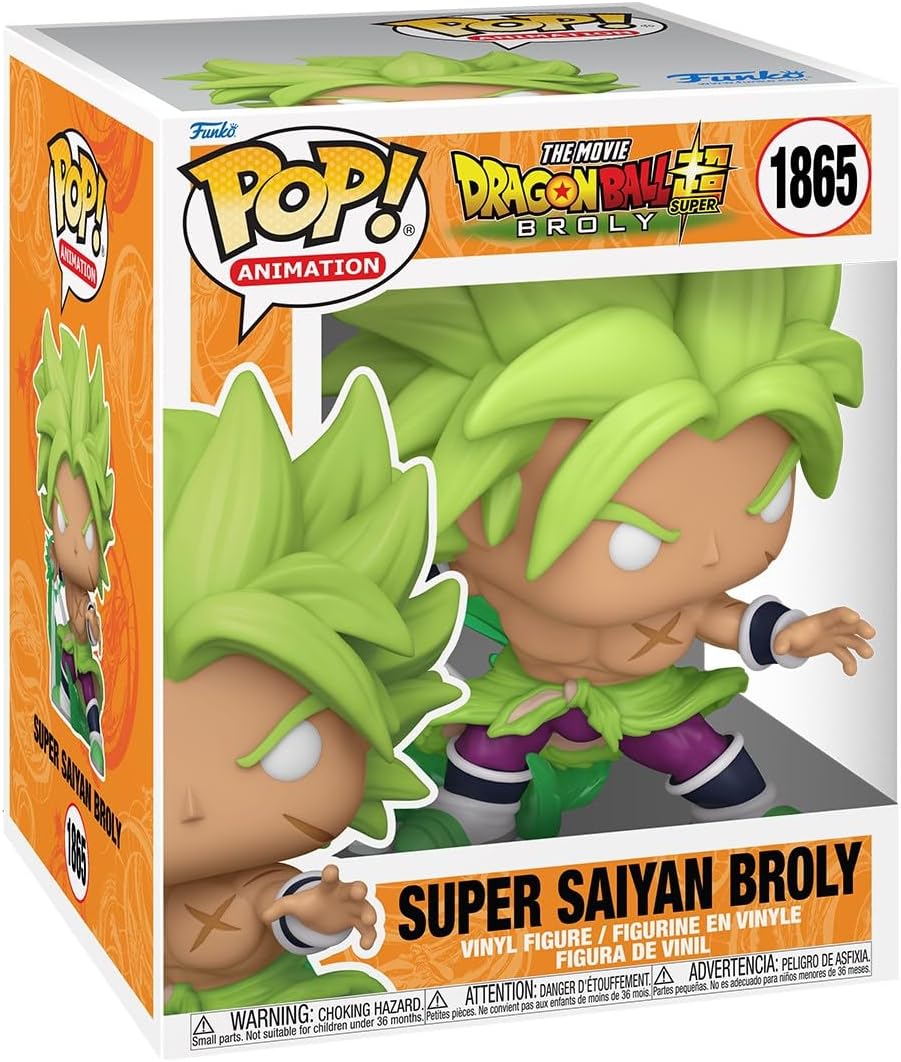 Pop Animation Dragon Ball Super 6 Inch Action Figure Deluxe - Super Saiyan Broly #1865
