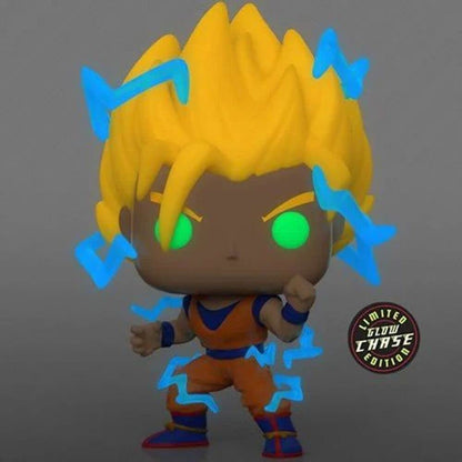 Pop Animation Dragonball Z 3.75 Inch Action Figure Exclusive - Super Saiyan Goku with Energy #865 Chase