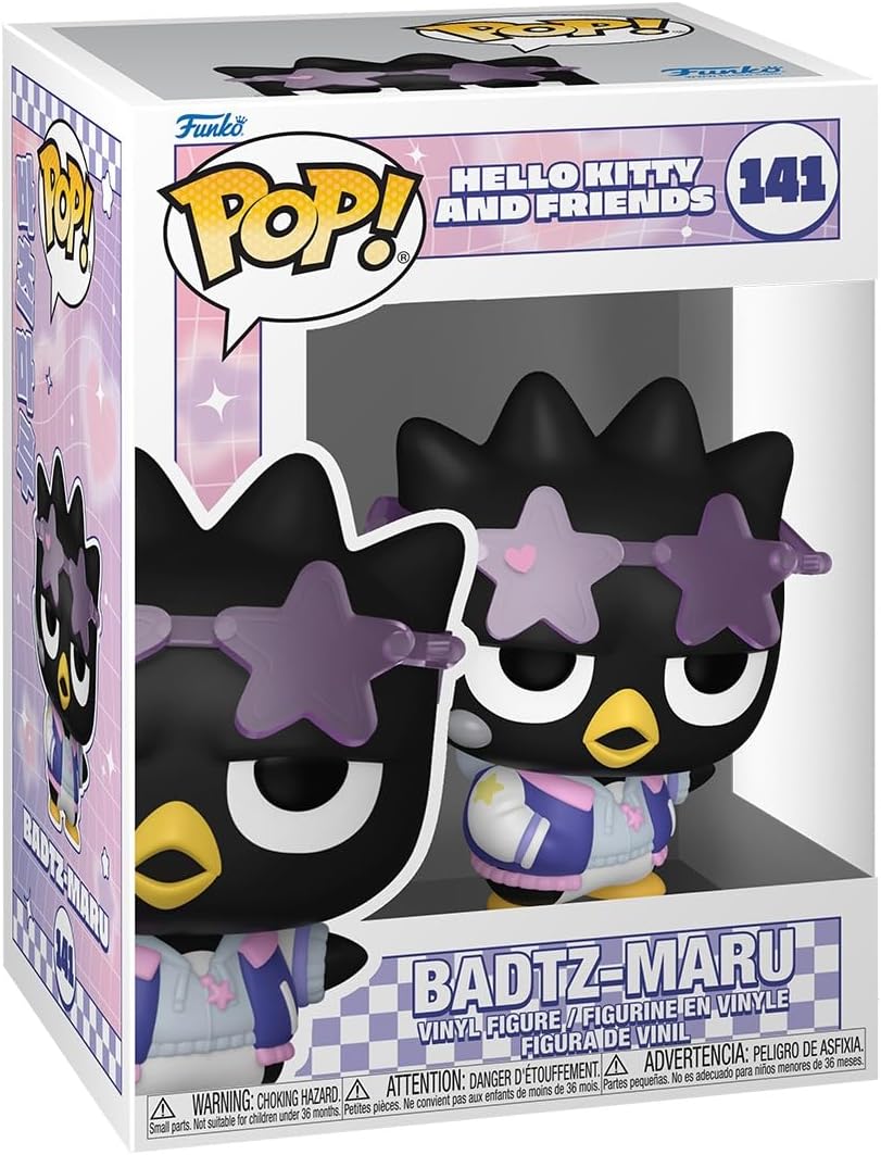 Pop Animation Hello Kitty and Friends 3.75 Inch Action Figure - Badtz-Maru #141