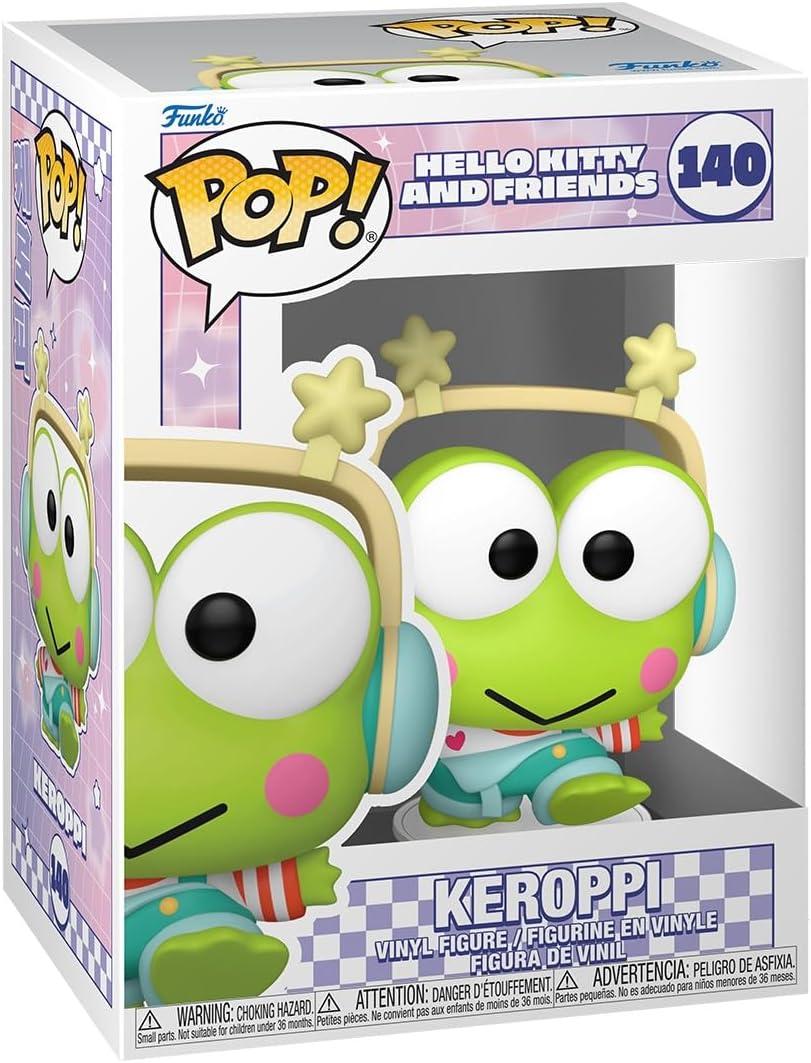 Pop Animation Hello Kitty and Friends 3.75 Inch Action Figure - Keroppi #140