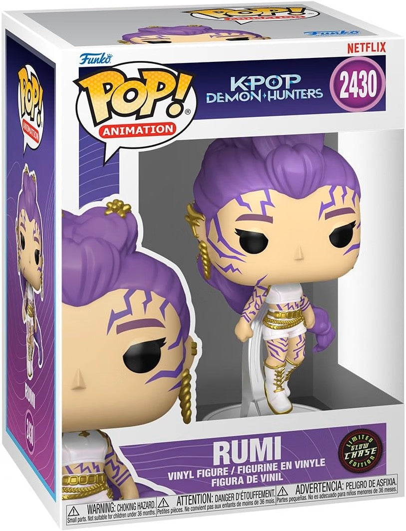 Pop Animation Kpop Demon Hunters 3.75 Inch Action Figure Exclusive - Rumi #2430 Chase