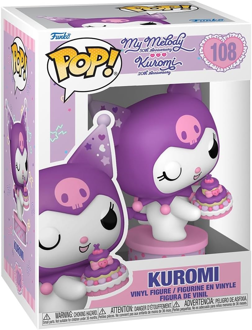 Pop Animation My Melody 3.75 Inch Action Figure - Kuromi #108