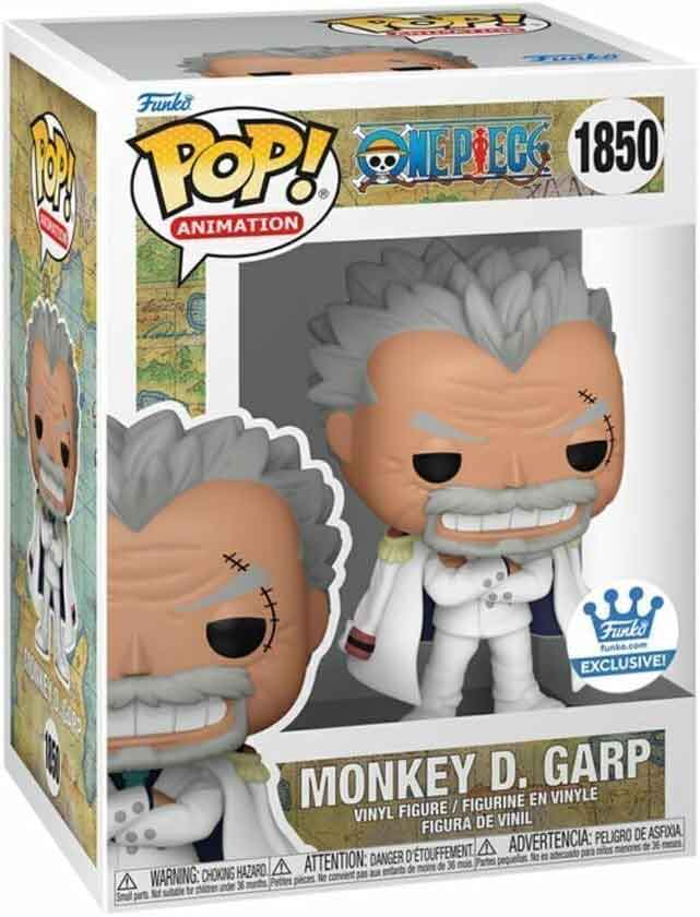Pop Animation One Piece 3.75 Inch Action Figure Exclusive - Monkey D. Garp #1850