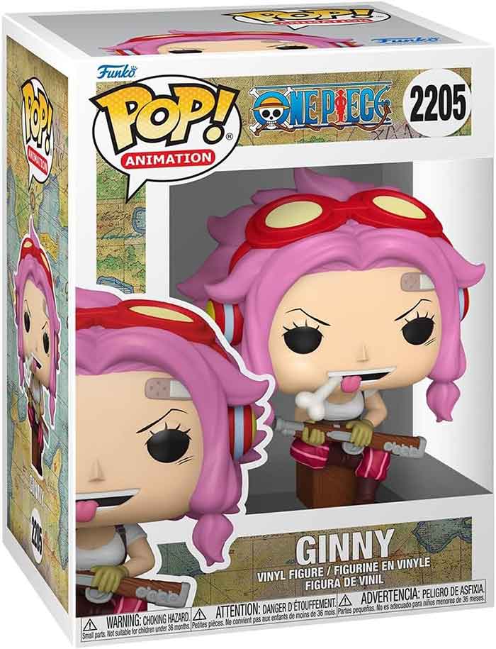 Pop Animation One Piece 3.75 Inch Action Figure - Ginny #2205