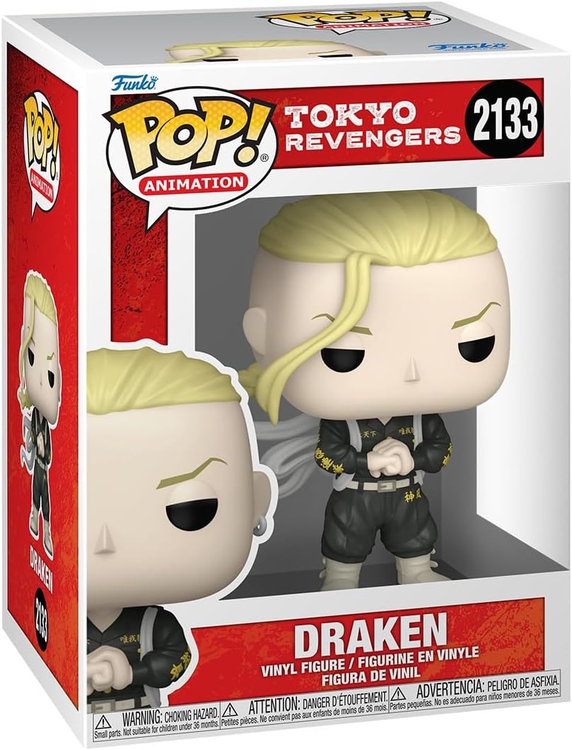 Pop Animation Tokyo Revengers 3.75 Inch Action Figure - Draken #2133