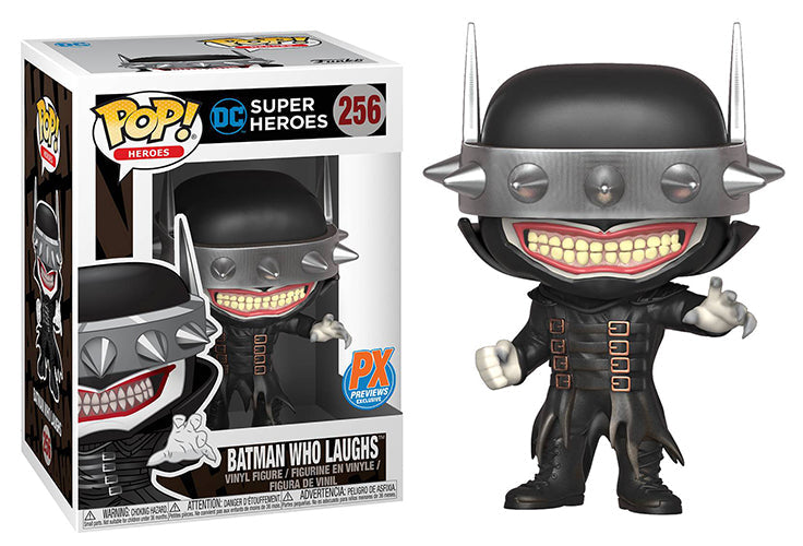 Pop DC Heroes 3.75 Inch Action Figure Batman - Batman Who Laughs #256 Exclusive (Sub-Standard Packaging)