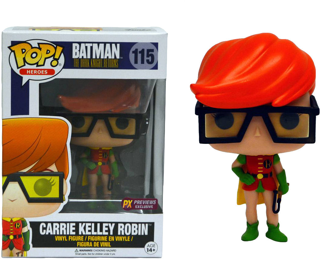 Pop DC Heroes 3.75 Inch Action Figure Batman The Dark Knight - Carre Kelly Robin #115 Exclusive (Sub-Standard Packaging)