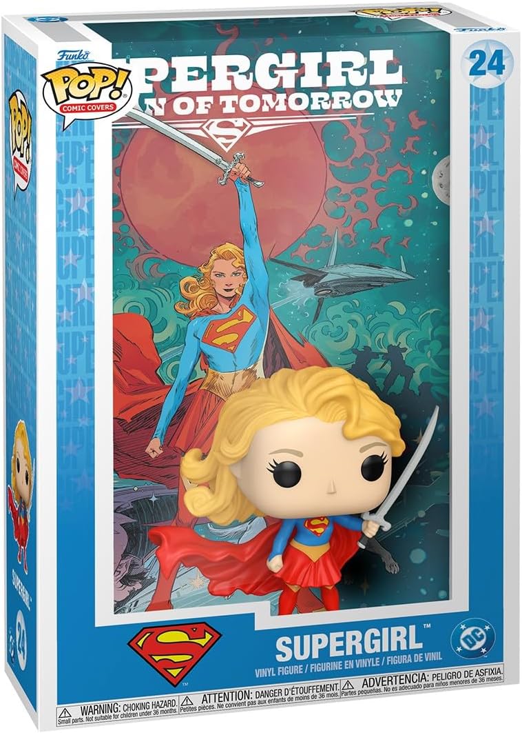 Pop DC Heroes Supergirl 3.75 Inch Action Figure Comic Cover - Supergirl #24