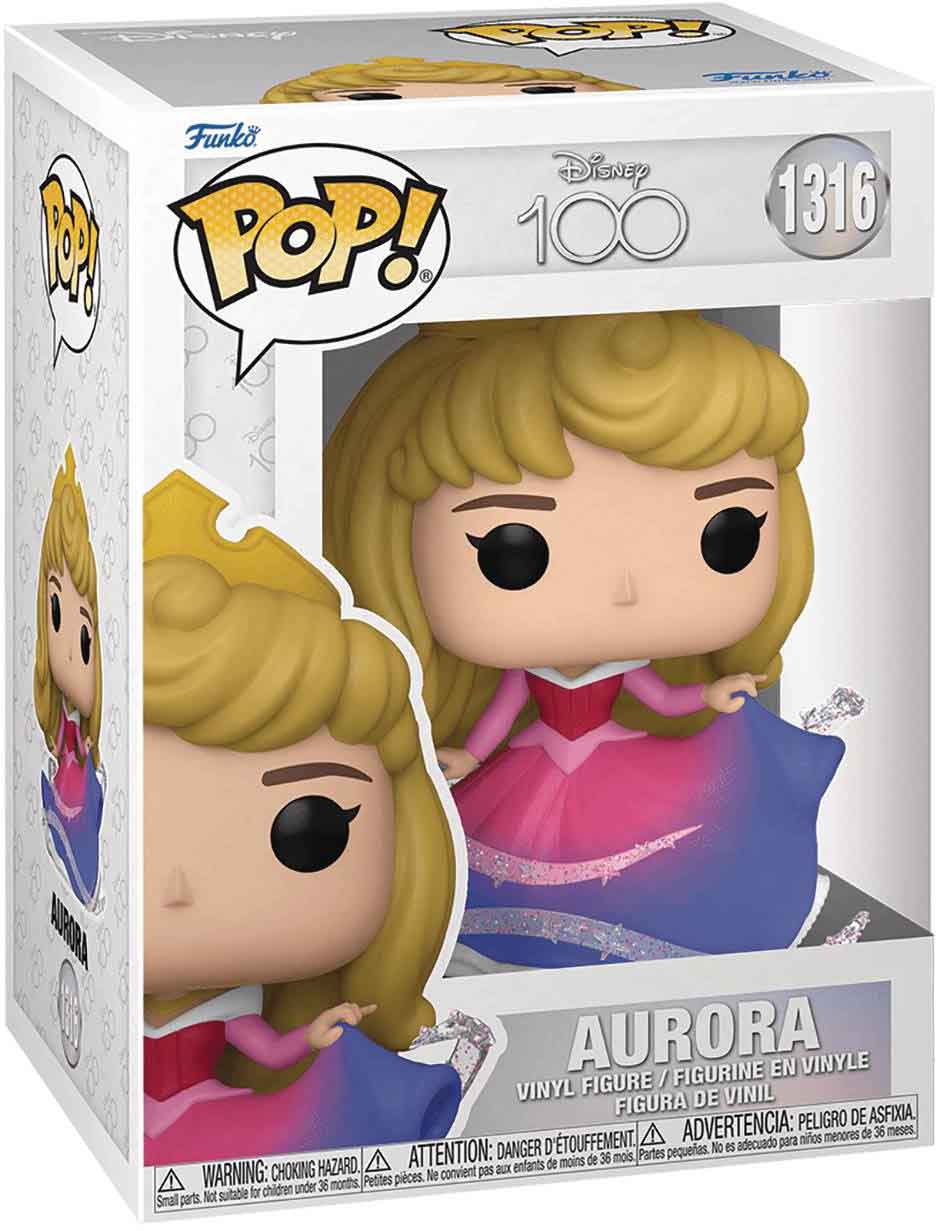 Pop Disney Sleeping Beauty 3.75 Inch Action Figure   - Aurora #1316