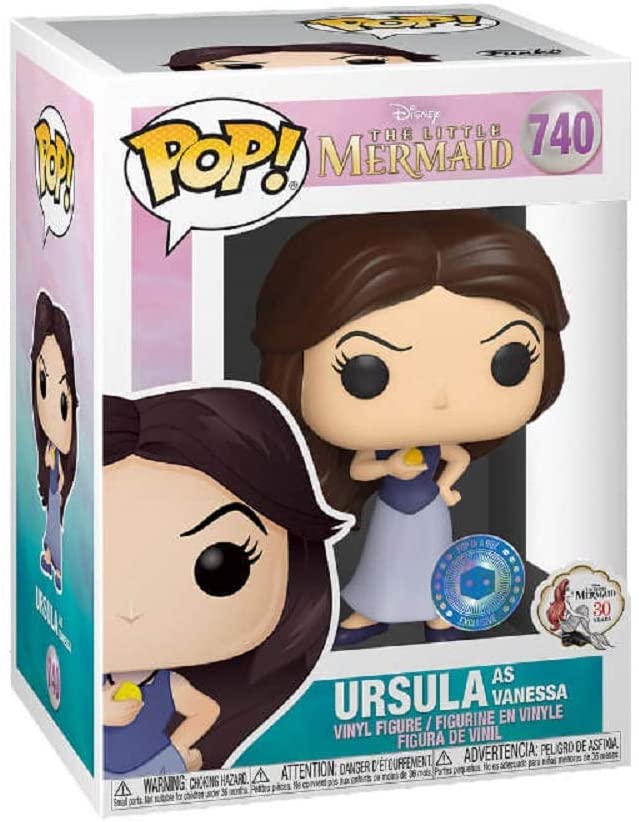 Pop Disney The Little Mermaid 3.75 Inch Action Figure Exclusive - Ursula as Vanessa #740