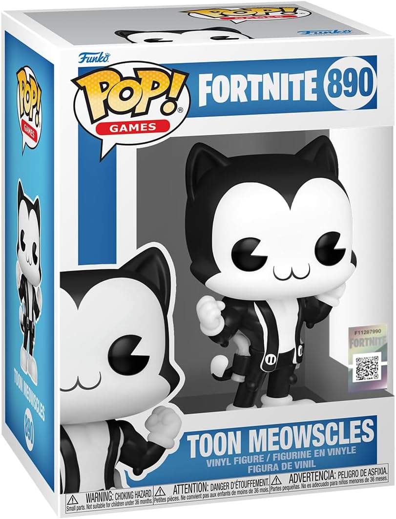 Pop Games Fortnite 3.75 Inch Action Figure - Toon Meowscles #890