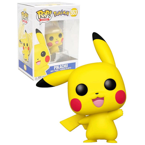 Pop Games 3.75 Inch Action Figure Pokemon - Pikachu #553 (Sub-Standard Packaging)
