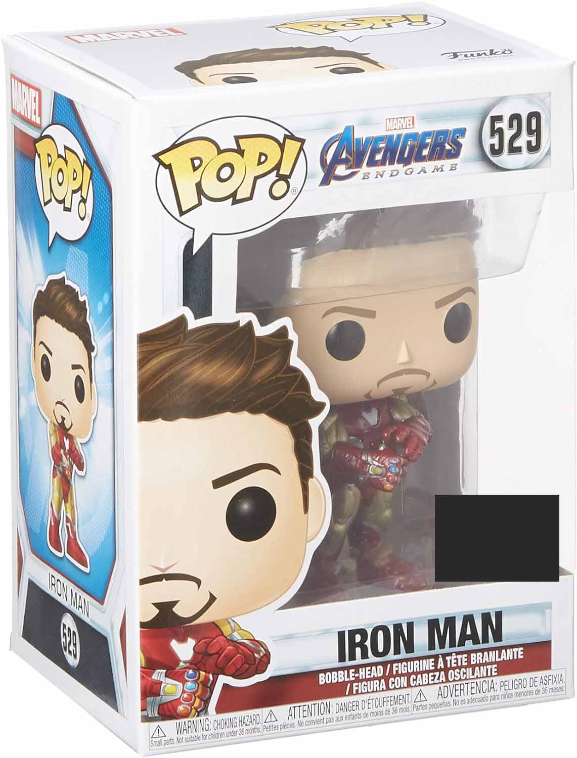 Pop Marvel Avengers Endgame 3.75 Inch Action Figure Exclusive - Iron Man with Gauntlet #529 (Sub-Standard Packaging)