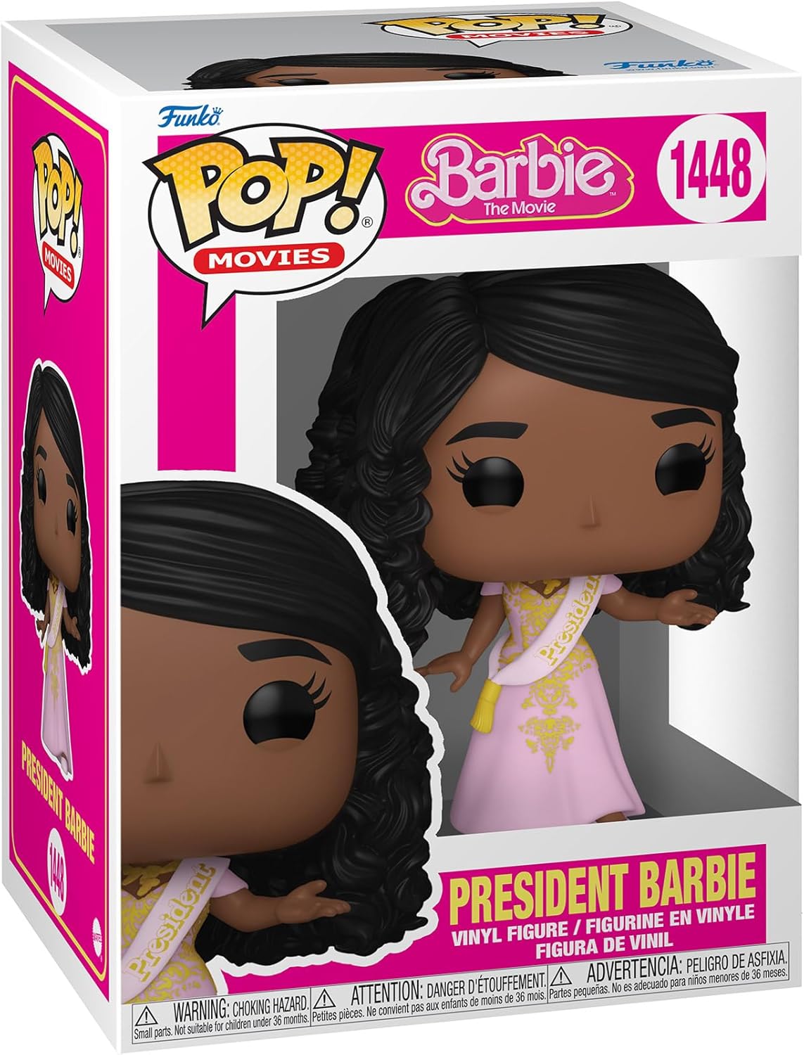 Pop Movies Barbie 3.75 Inch Action Figure - President Barbie #1448 (Sub-Standard Packaging)