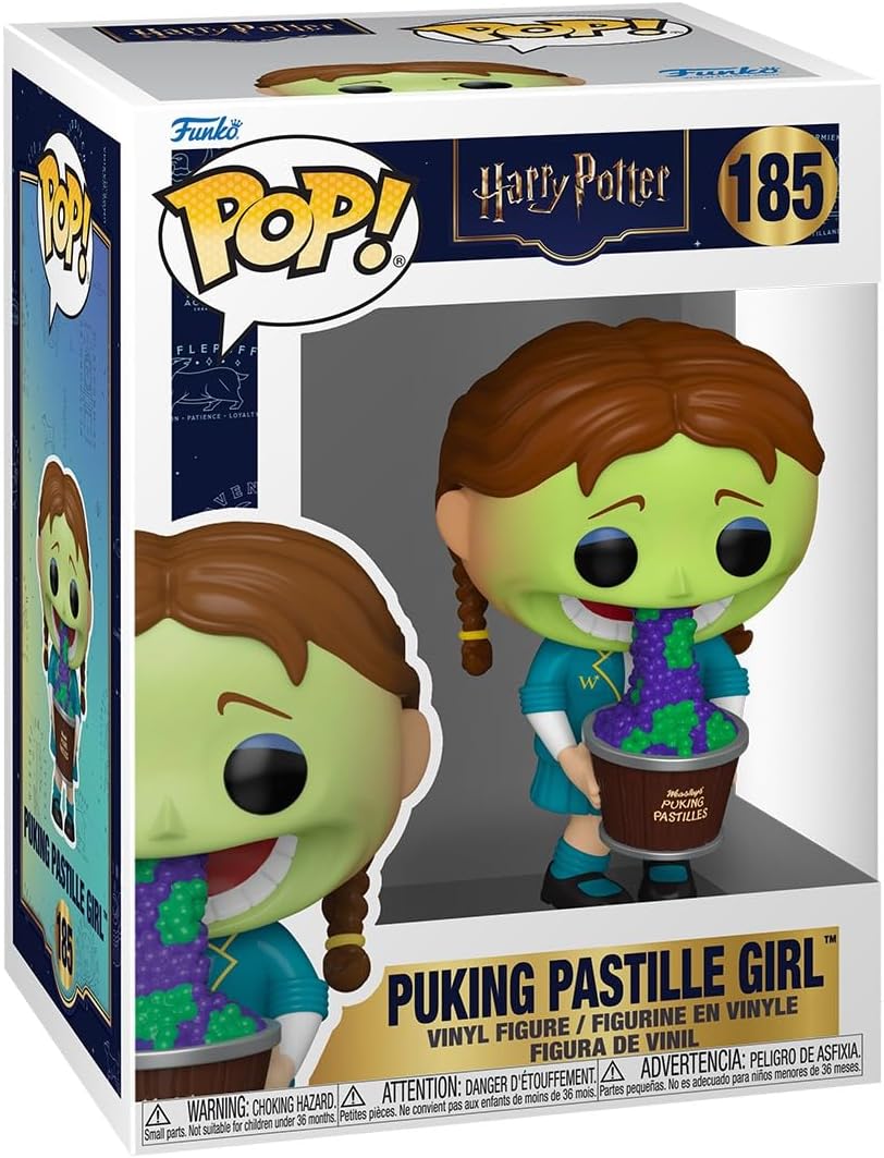 Pop Movies Harry Potter 3.75 Inch Action Figure - Puking Pastille Girl #185
