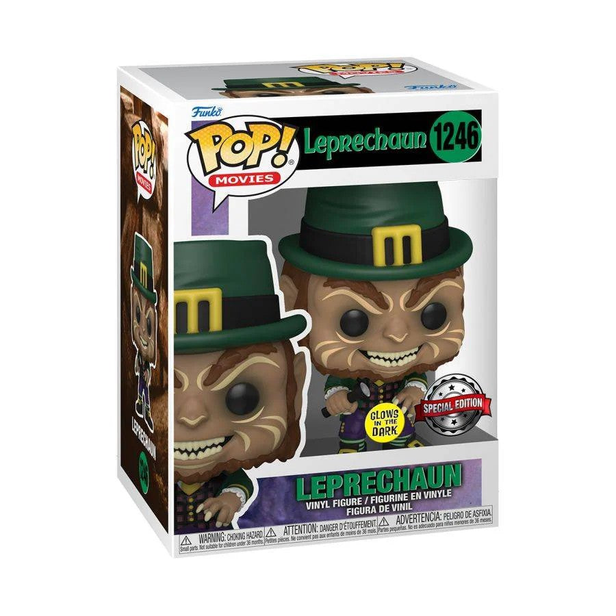 Pop Movies Leprechaun 3.75 Inch Action Figure Exclusive - Glow in the Dark Leprechaun #1246