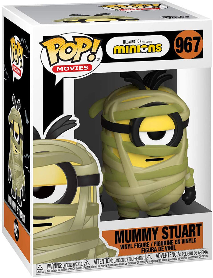 Pop Movies Minions 3.75 Inch Action Figure   - Mummy Stuart #967