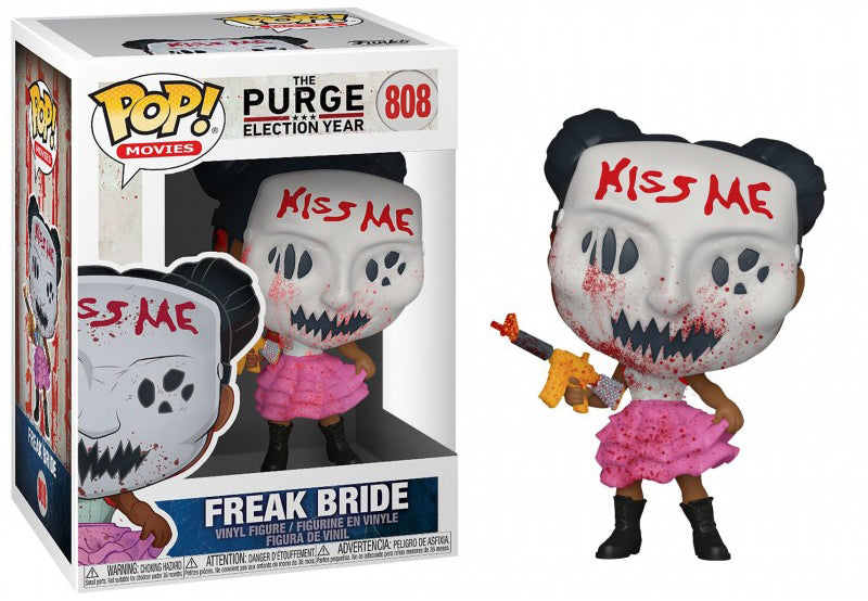 Pop Movies 3.75 Inch Action Figure The Purge Election Year - Freak Bride #808