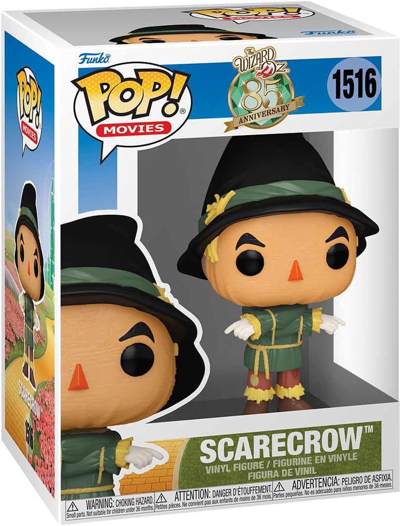 Pop Movies The Wizard Of Oz 3.75 Inch Action Figure - Scarecrow #1516 (Sub-Standard Packaging)