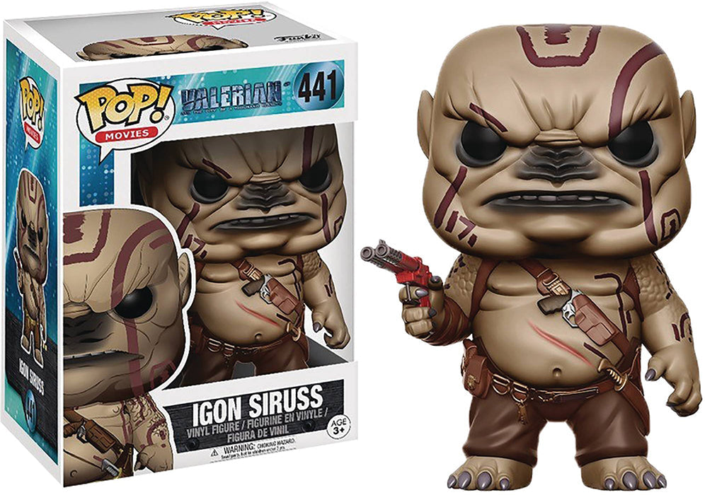 Pop Movies Valerian 3.75 Inch Action Figure   - Igon Siruss #441