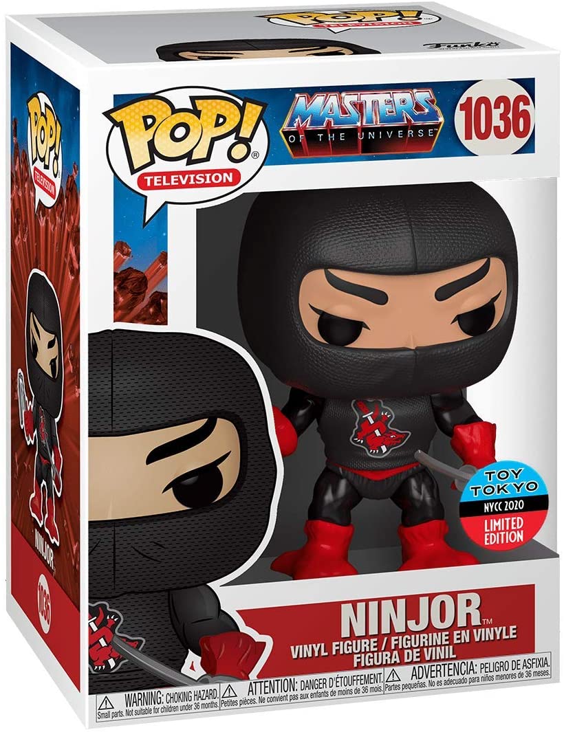 Pop Retro Toys MOTU 3.75 Inch Action Figure Exclusive - Ninjor #1036