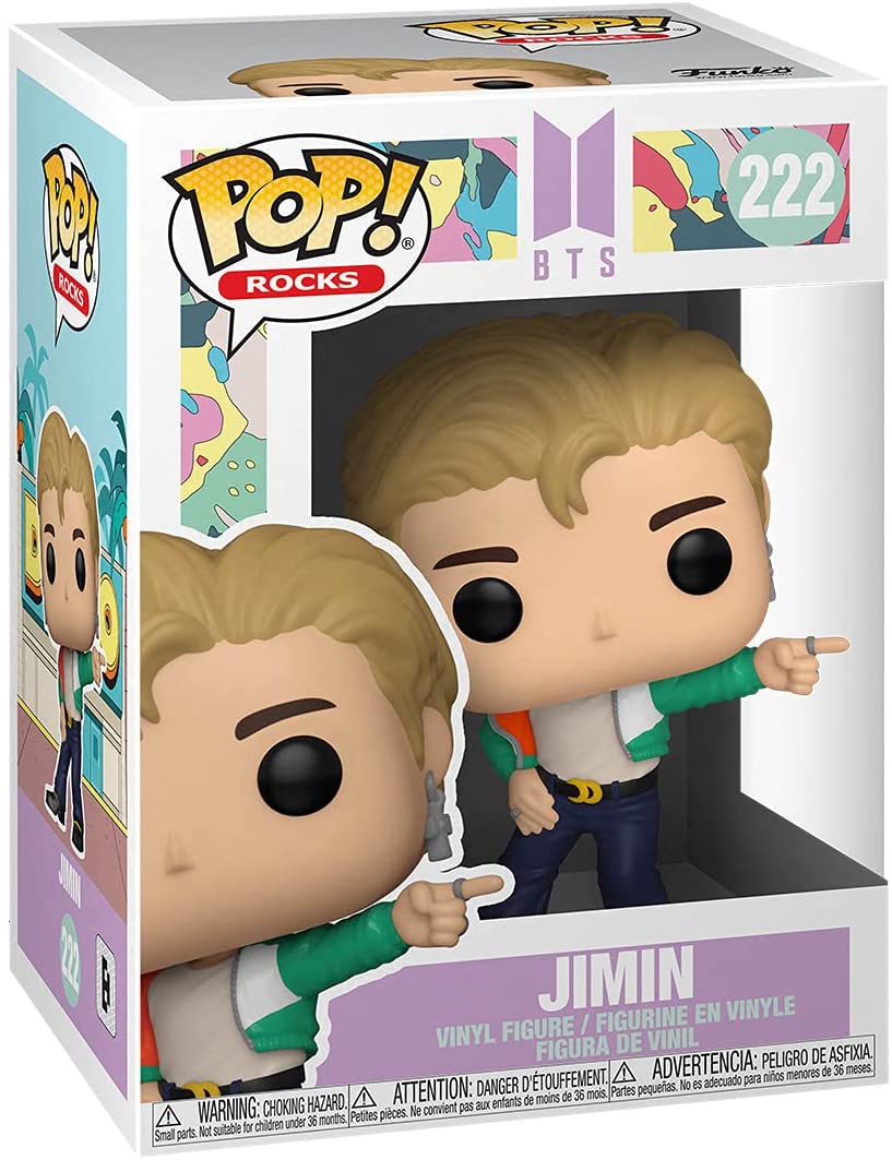 Pop Rocks BTS 3.75 Inch Action Figure - Jimin #222 (Shelf Wear Packaging)