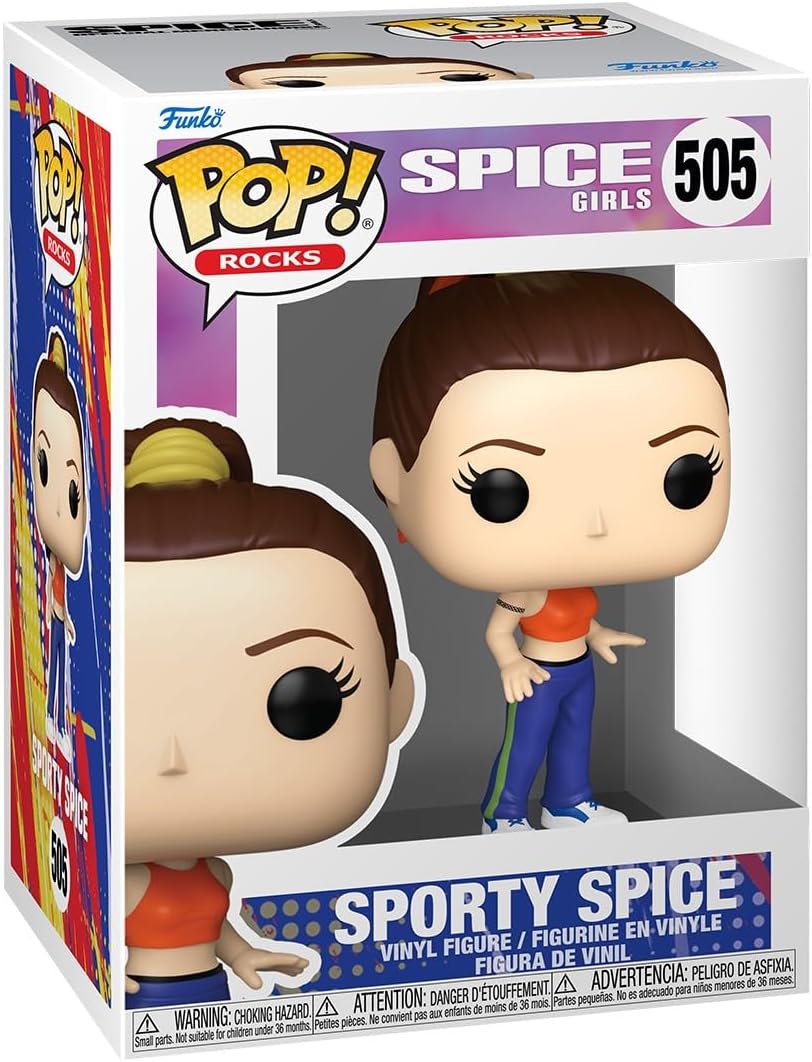 Pop Rocks Spice Girls 3.75 Inch Action Figure - Sporty Spice #505