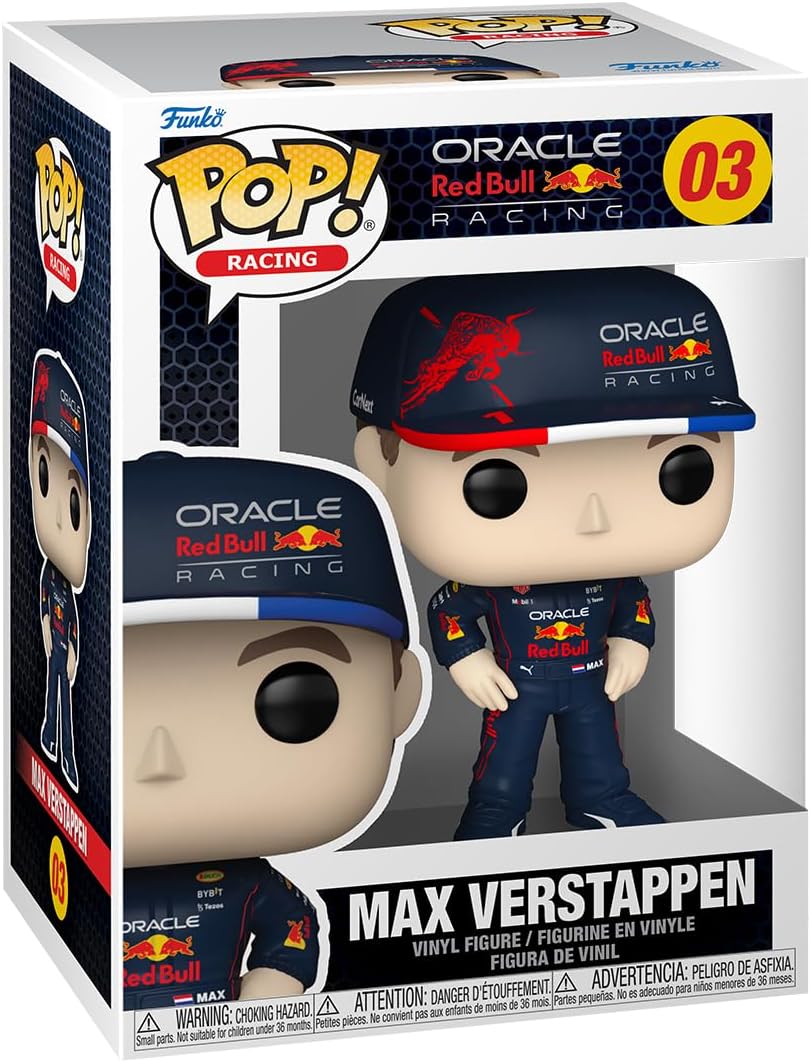 Pop Sports Racing Formula 1 3.75 Inch Action Figure - Max Verstappen #03