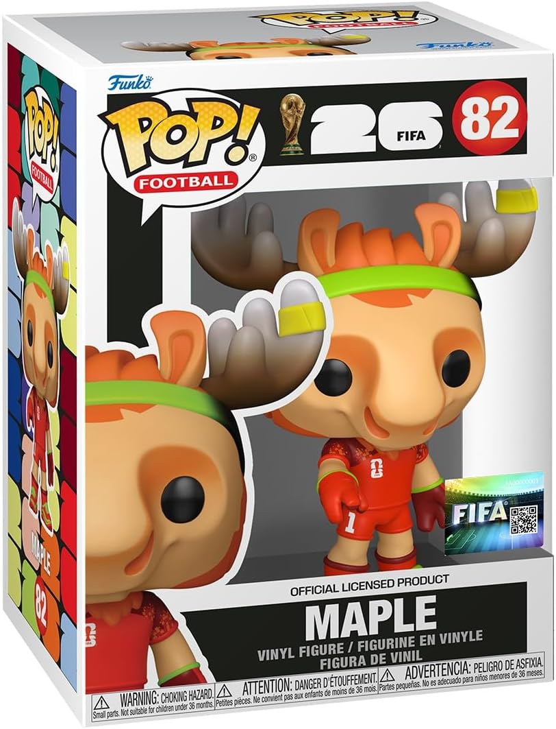 Pop Sports Soccer 3.75 Inch Action Figure - Maple FIFA World Cup #82