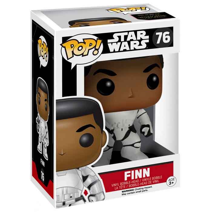 Pop Star Wars 3.75 Inch Action Figure Exclusive - Finn #76 (Sub-Standard Packaging)