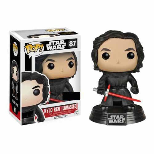 Pop Star Wars 3.75 Inch Action Figure Exclusive - Kylo Ren Unmasked #87 (Sub-Standard Packaging)