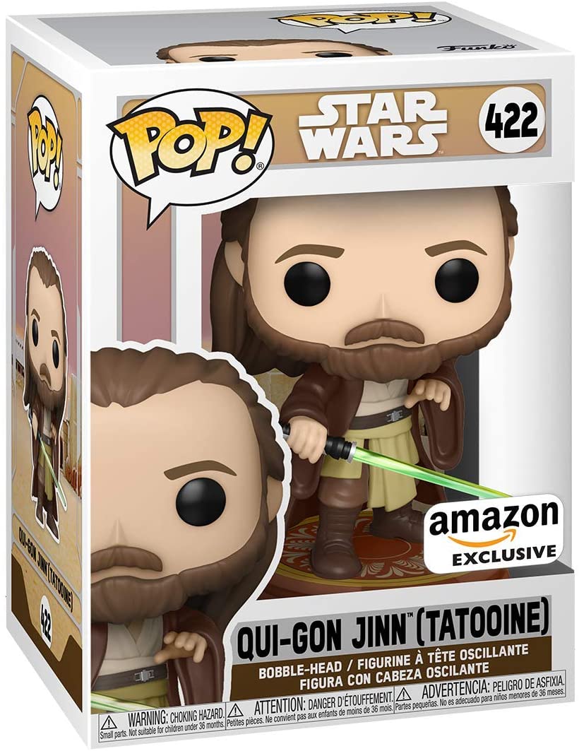Pop Star Wars 3.75 Inch Action Figure Exclusive - Qui-Gon Jinn #422