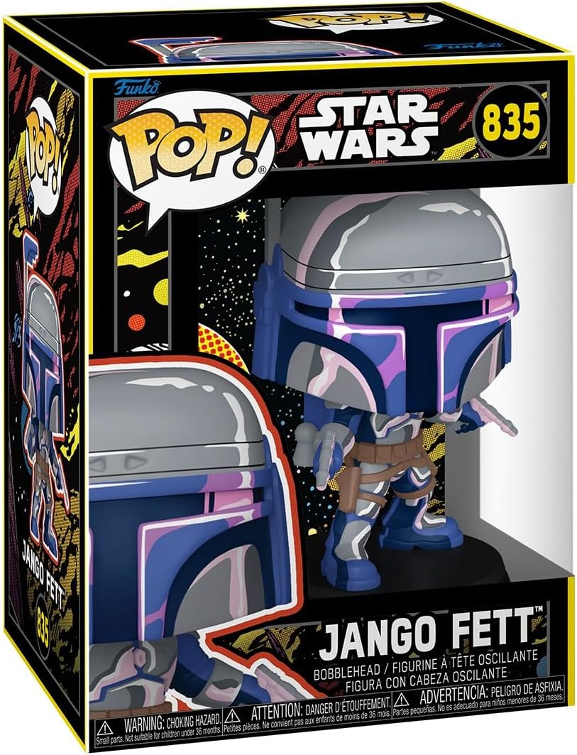 Pop Star Wars 3.75 Inch Action Figure - Jango Fett Retro #835