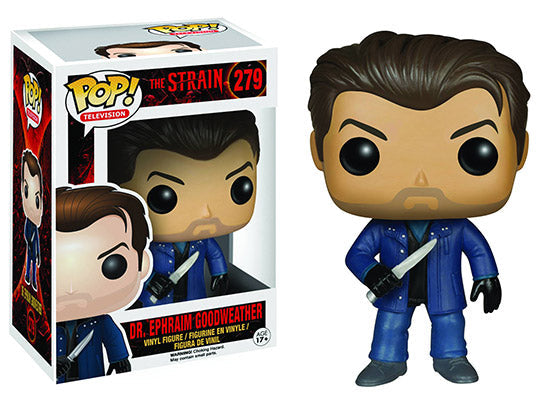 Pop Television 3.75 Inch Action Figure The Strain - Dr. Ephraim Goodweather #279 (Sub-Standard Packaging)