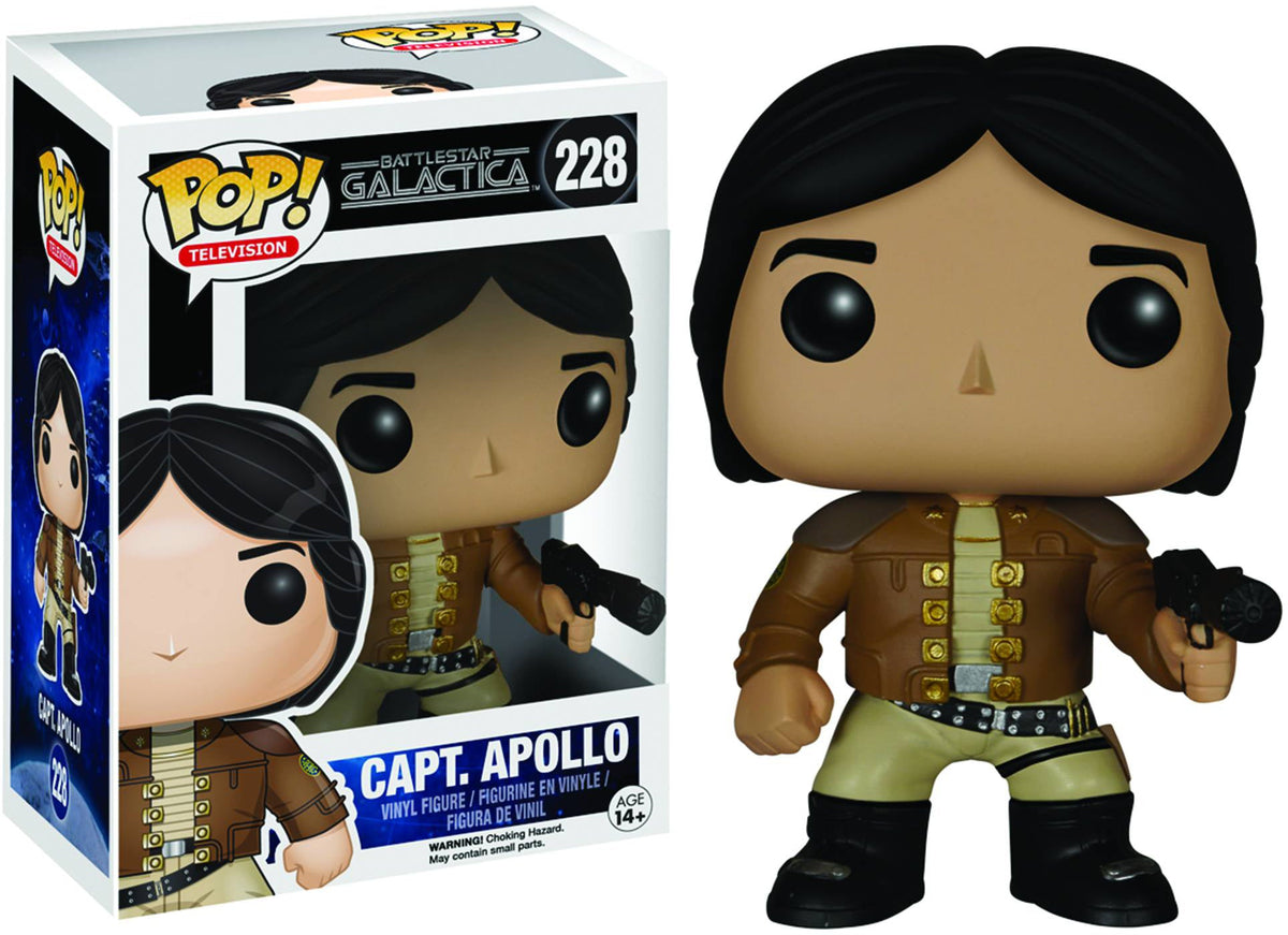 Pop Television 3.75 Inch Action Figure Battlestar Galactica - Captain Apollo #228