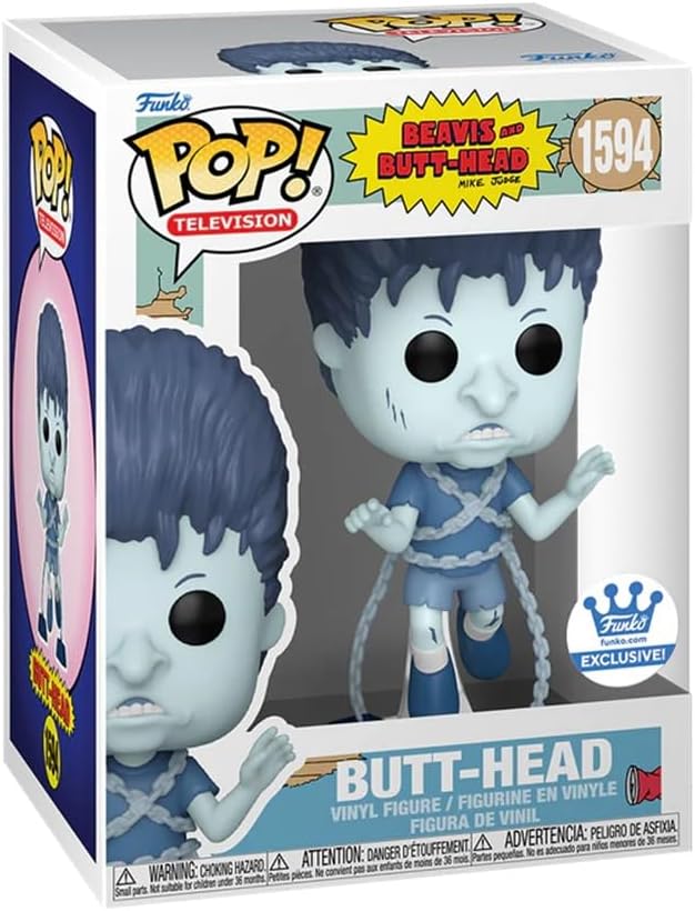 Pop Television Beavis and Butt-Head 3.75 Inch Action Figure Exclusive - Butt-Head #1594