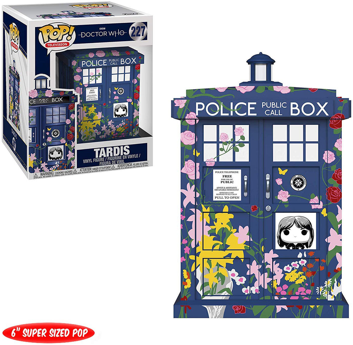 Pop Television 3.75 Inch Action Figure Doctor Who - Tardis Clara Memorial #227 (Sub-Standard Packaging)