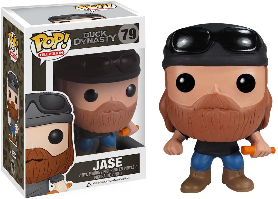 Pop Television Duck Dynasty 3.75 Inch Action Figure - Jase #79 (Sub-Standard Packaging)