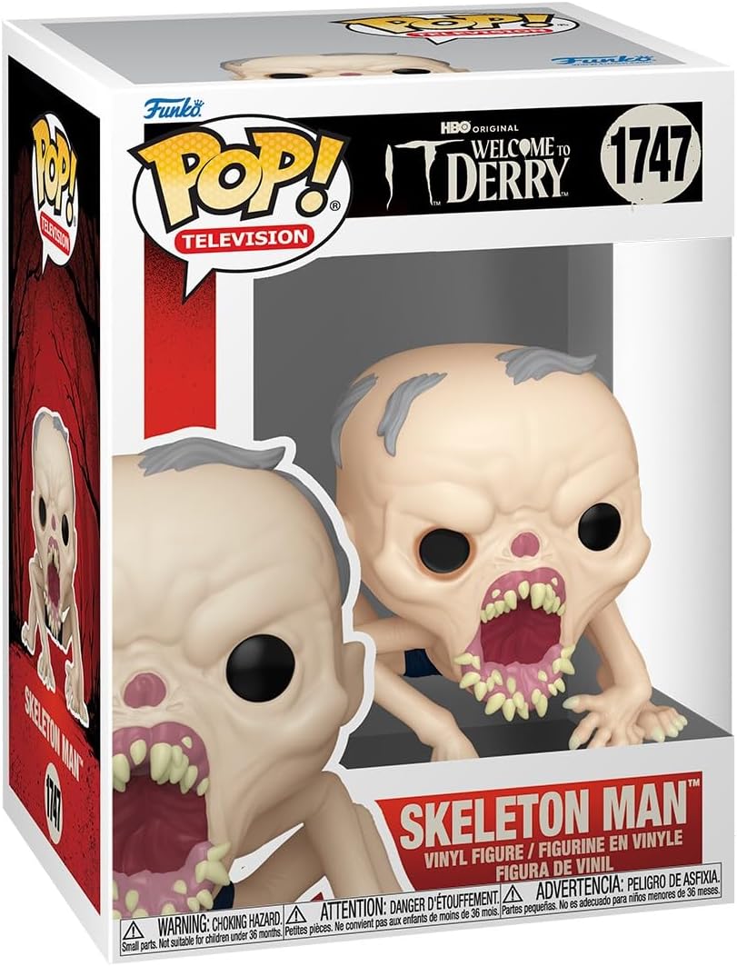Pop Television IT Welcome to Derry 3.75 Inch Action Figure - Skeleton Man #1747
