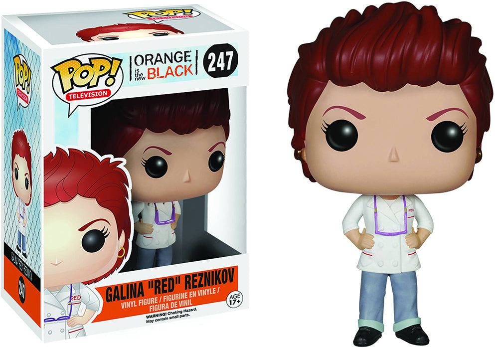 Pop Television Orange is the Bew Black 3.75 Inch Action Figure - Galine Red Reznikov #247