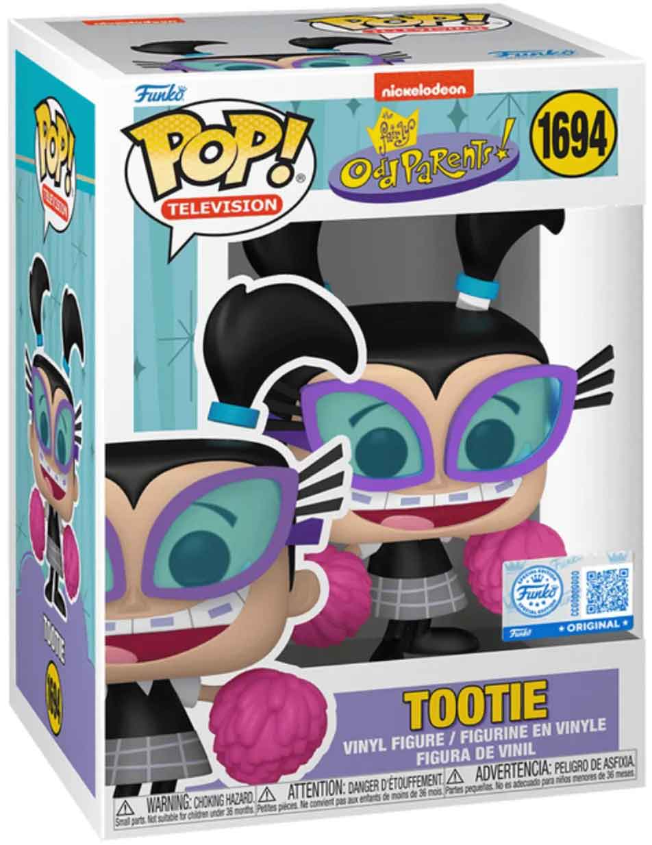 Pop Television The Fairly Odd Parents 3.75 Inch Action Figure Exclusive - Tootie #1694