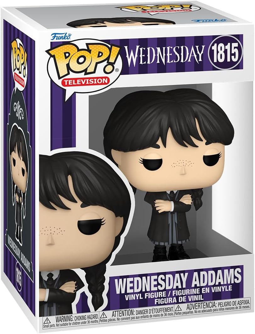 Pop Television Wednesday 3.75 Inch Action Figure - Wednesday Addams #1815