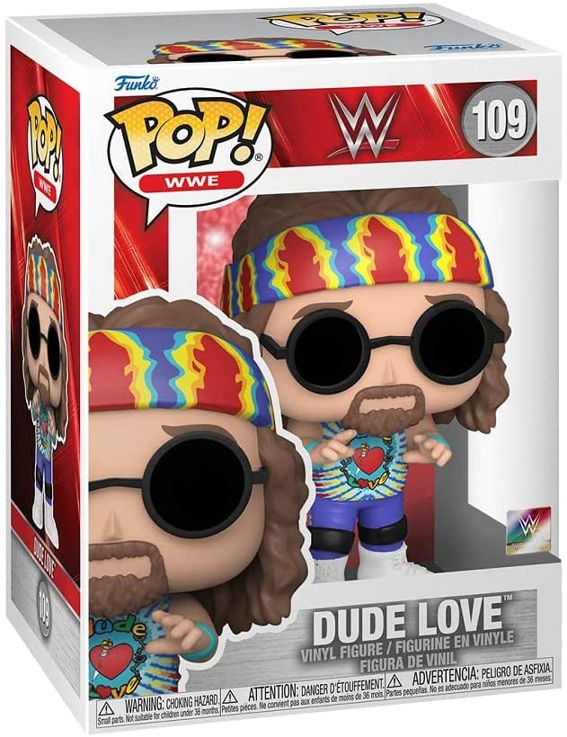Pop WWE Wrestling 3.75 Inch Action Figure - Dude Love #109 (Sub-Standard Packaging)