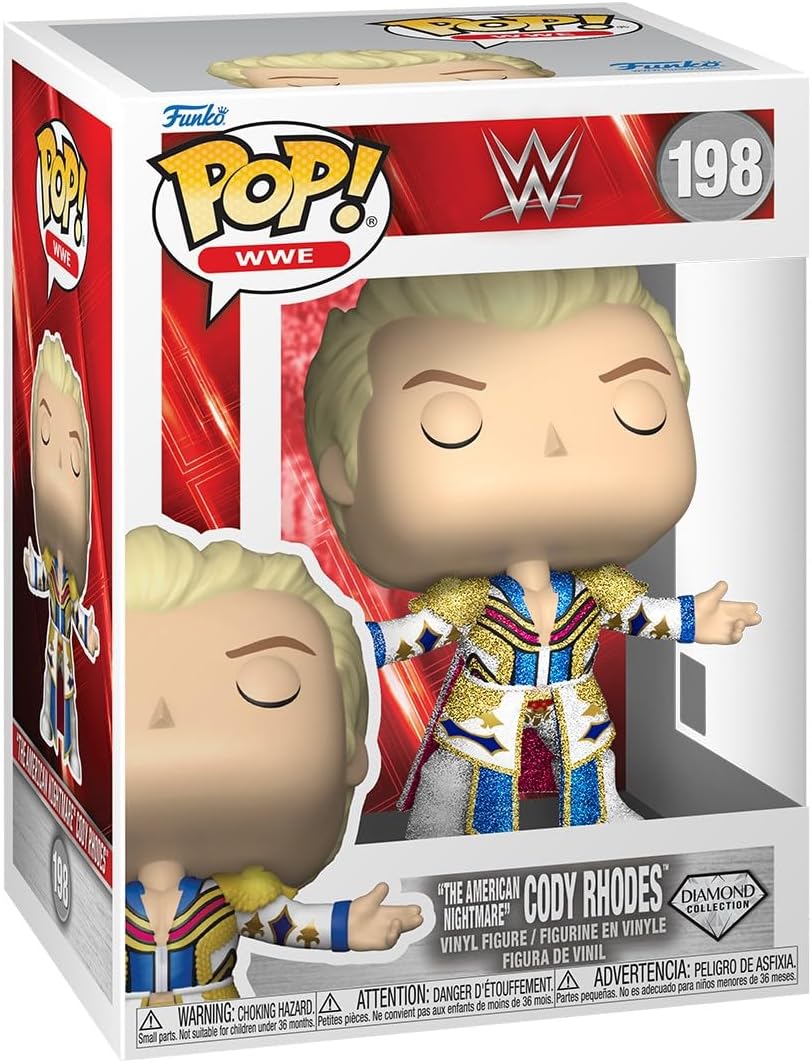 Pop WWE Wrestling 3.75 Inch Action Figure - The American Nightmare Cody Rhodes #1980