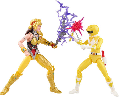 Power Rangers Lightning Collection 6 Inch Action Figure Battle Pack Wave 2 - Yellow Ranger Vs. Scorpina